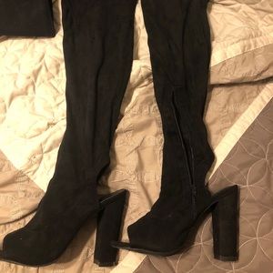 Knee high boots